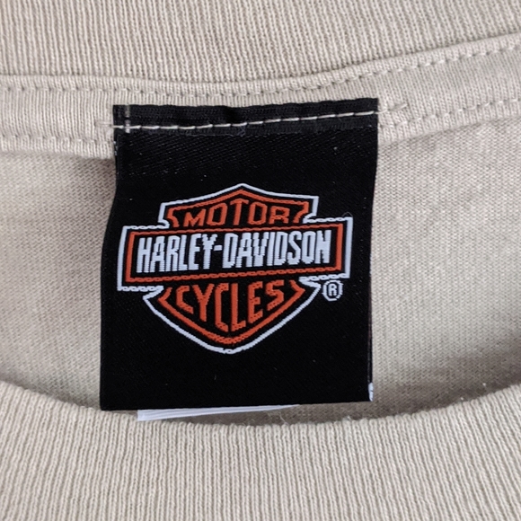 Harley Davidson - Embroidered Emblem T-shirt - Picture 4 of 6